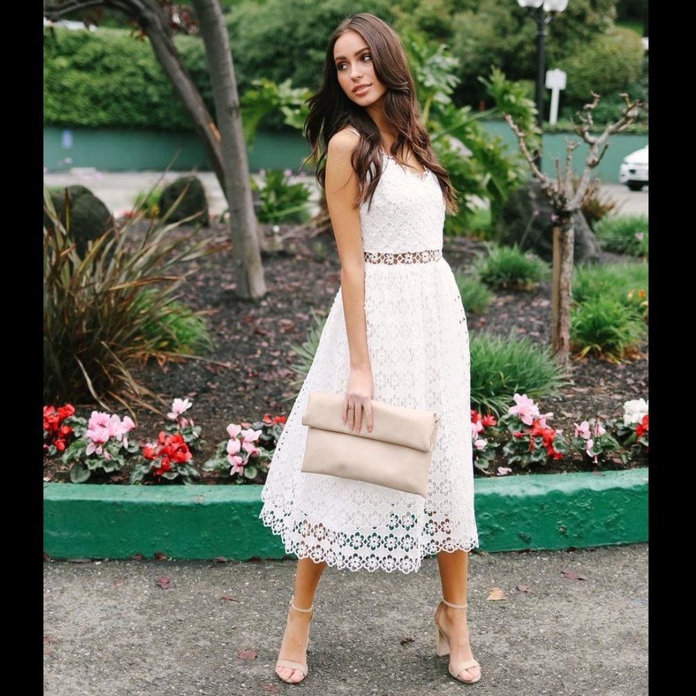 Vici First Kiss Midi Dress - Bridal